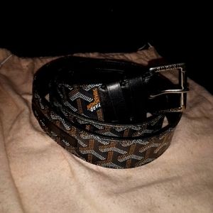 Shop GOYARD Unisex Logo Belts by MiuCode